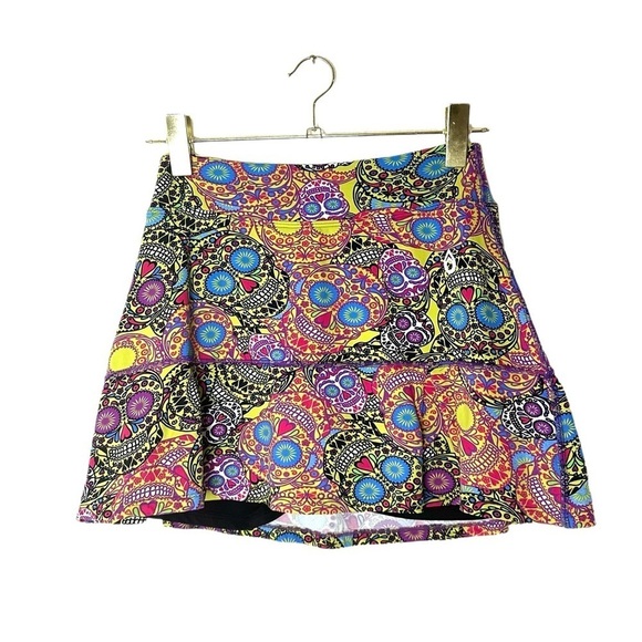 DonaJo Sugar Scull Ultimate Running Tennis Skirt/Skort Size 1/S - Picture 3 of 7